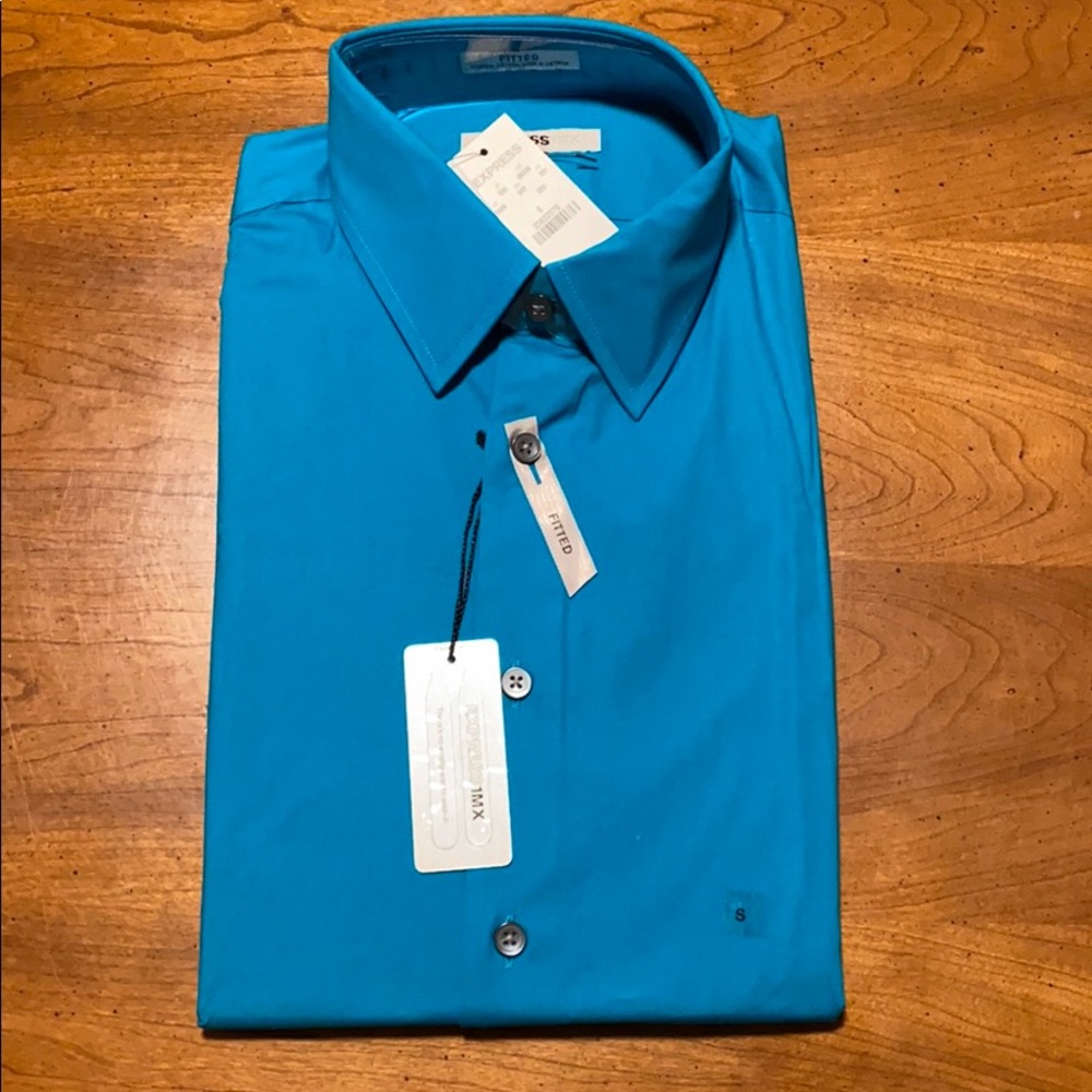 Fitted button down by express